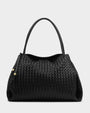 Katie Loxton Nova Woven Large Shoulder Bag - Black