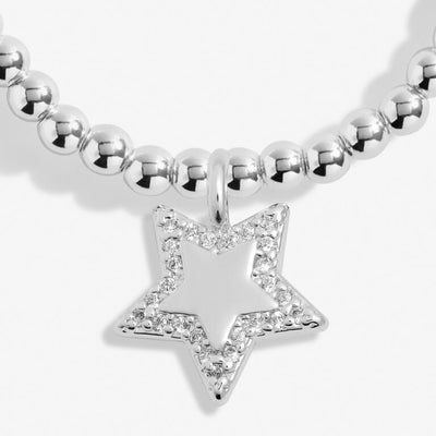 Joma Jewellery A Little 'One in a Million' Silver Star Bracelet