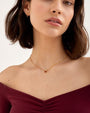 Katie Loxton Waterproof Jewellery - Rouge Heart - Gold Dainty Chain Necklace