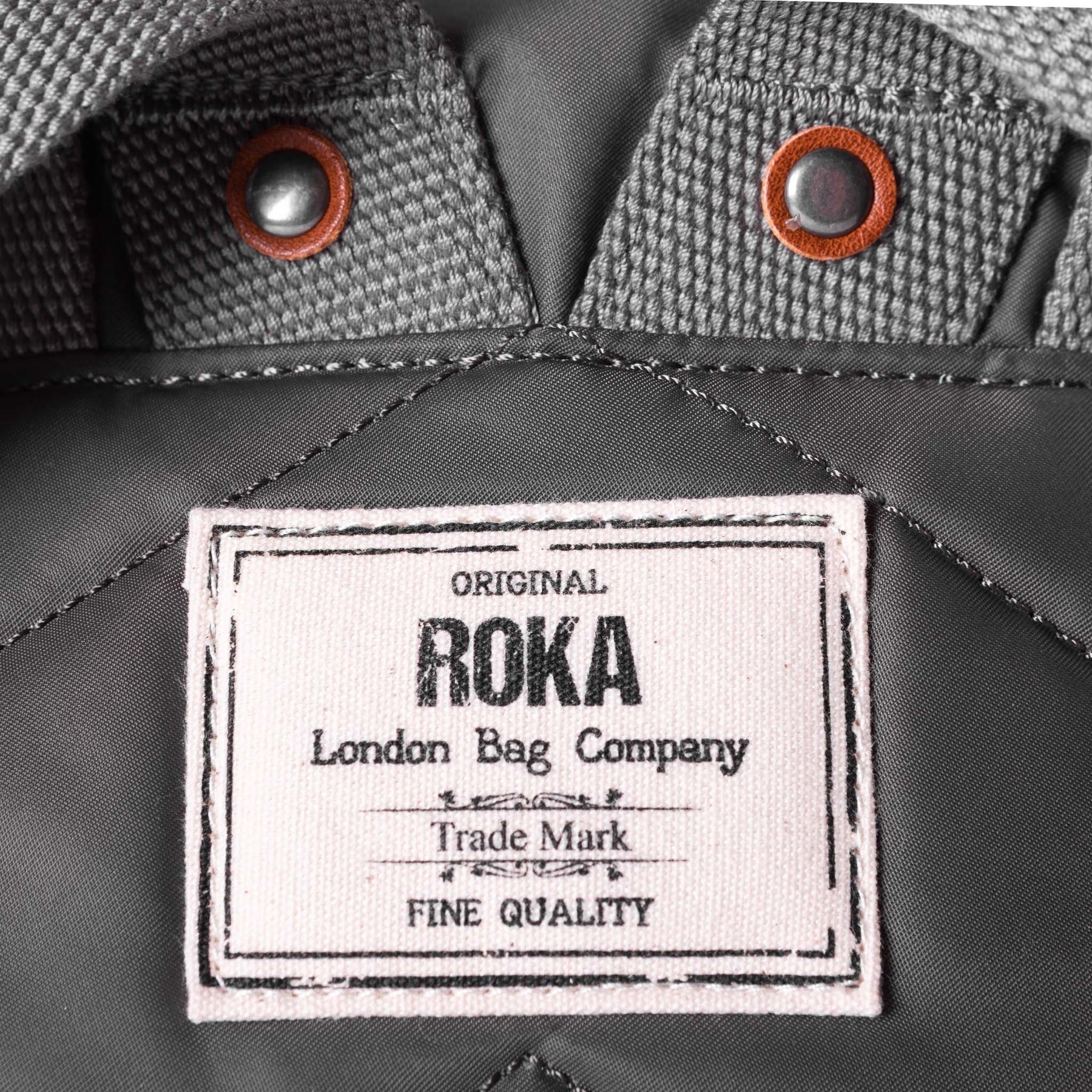 Roka Canfield B Medium Backpack - Recycled Nylon - Graphite Grey