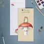 'He's a Fun-gi' Mouse & Toadstool Magnetic Shopping Pad - Wrendale Designs