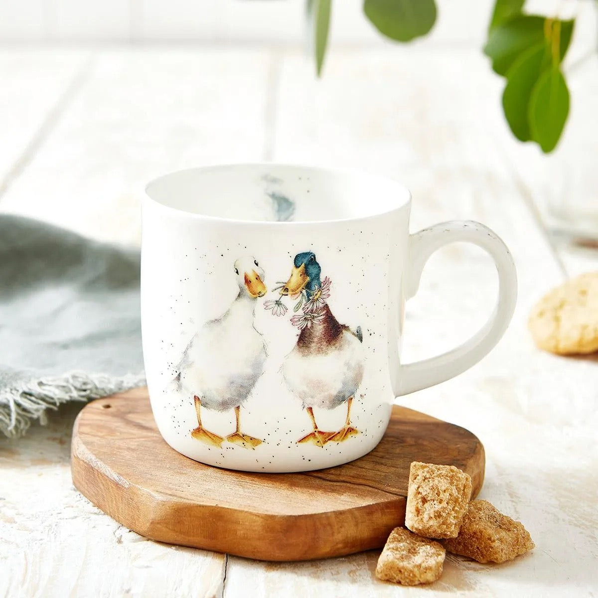 Wrendale Duck Love  Medium Mug