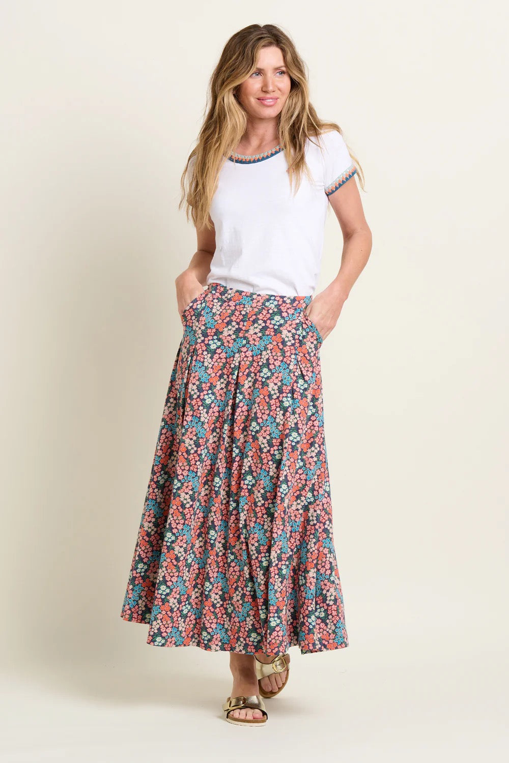 Brakeburn Women's Millie Floral Skirt - Multi