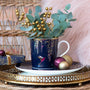 Sara Miller London Chelsea Boxed Mug - Navy Blue