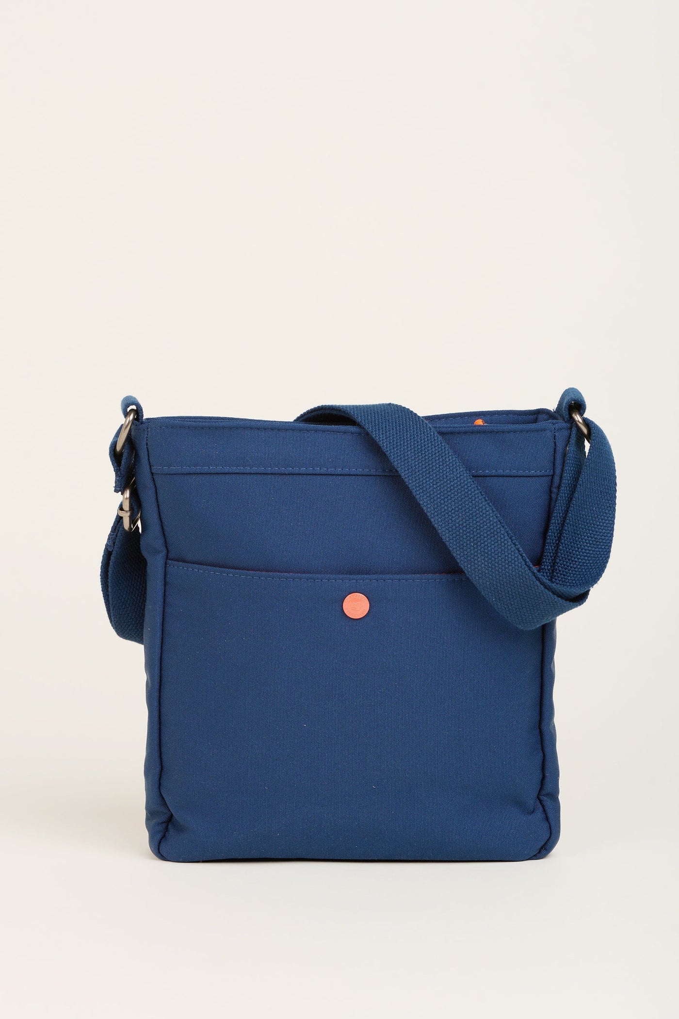 Brakeburn Classic Large Crossbody Bag - Navy/Orange