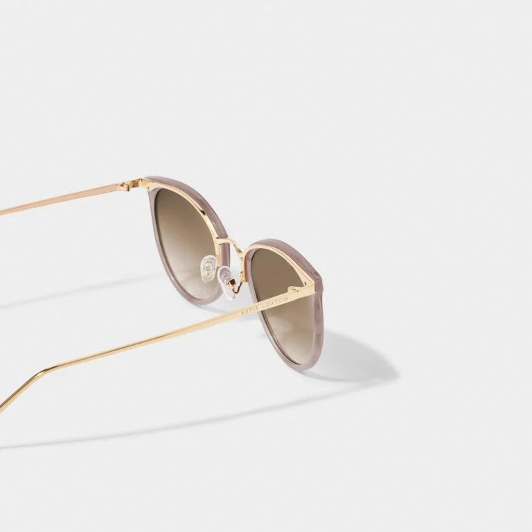 Katie Loxton Sardinia Sunglasses - Taupe Gradient