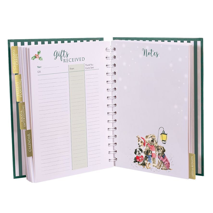 Robin Christmas Planner - Wrendale Designs