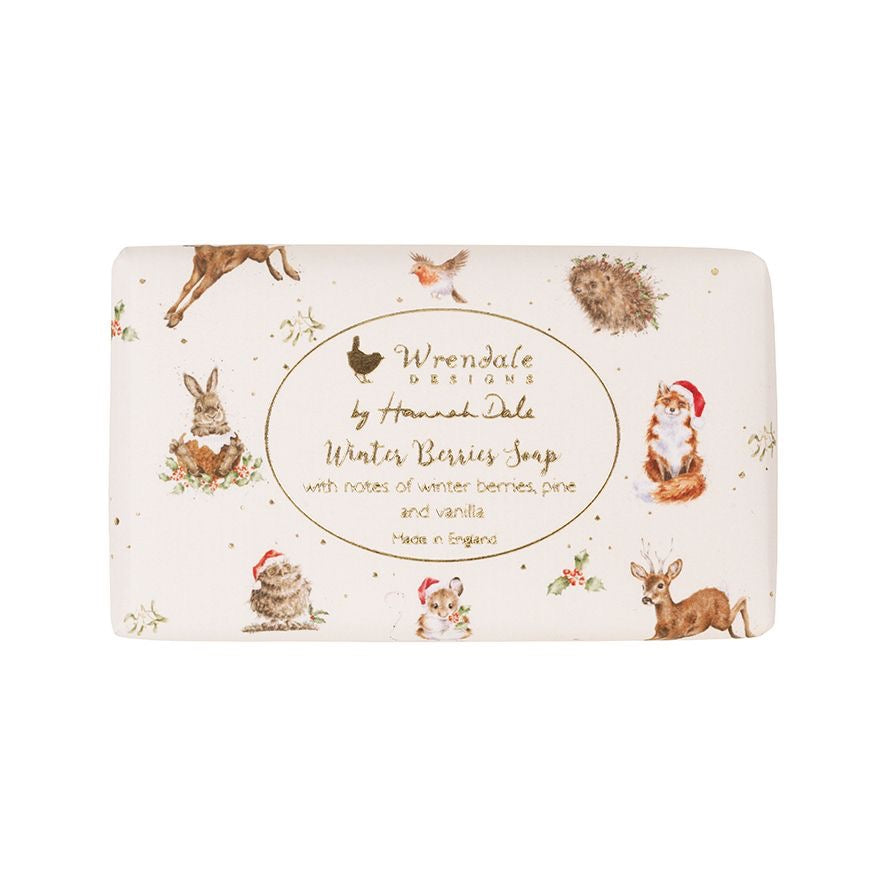 Christmas Winter Berries Soap - Wrendale Designs