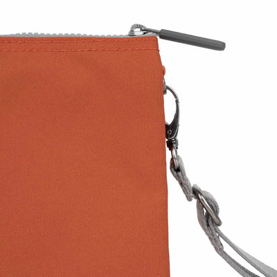 Roka Carnaby XL Crossbody-Recycled Canvas - PUMPKIN ORANGE