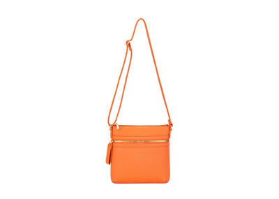 David Jones (NV7015-1) Small Scoop Multiway Handbag - Orange