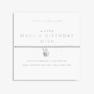Joma Jewellery - Girls  - A Little Make a Birthday Wish Bracelet