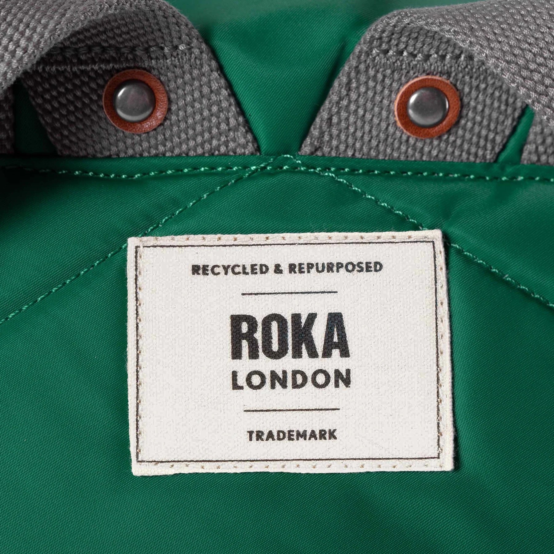Roka Canfield B Backpack - MEDIUM - Recycled Nylon -Emerald