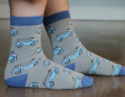 David Aster Campervan Luxury Cotton Socks