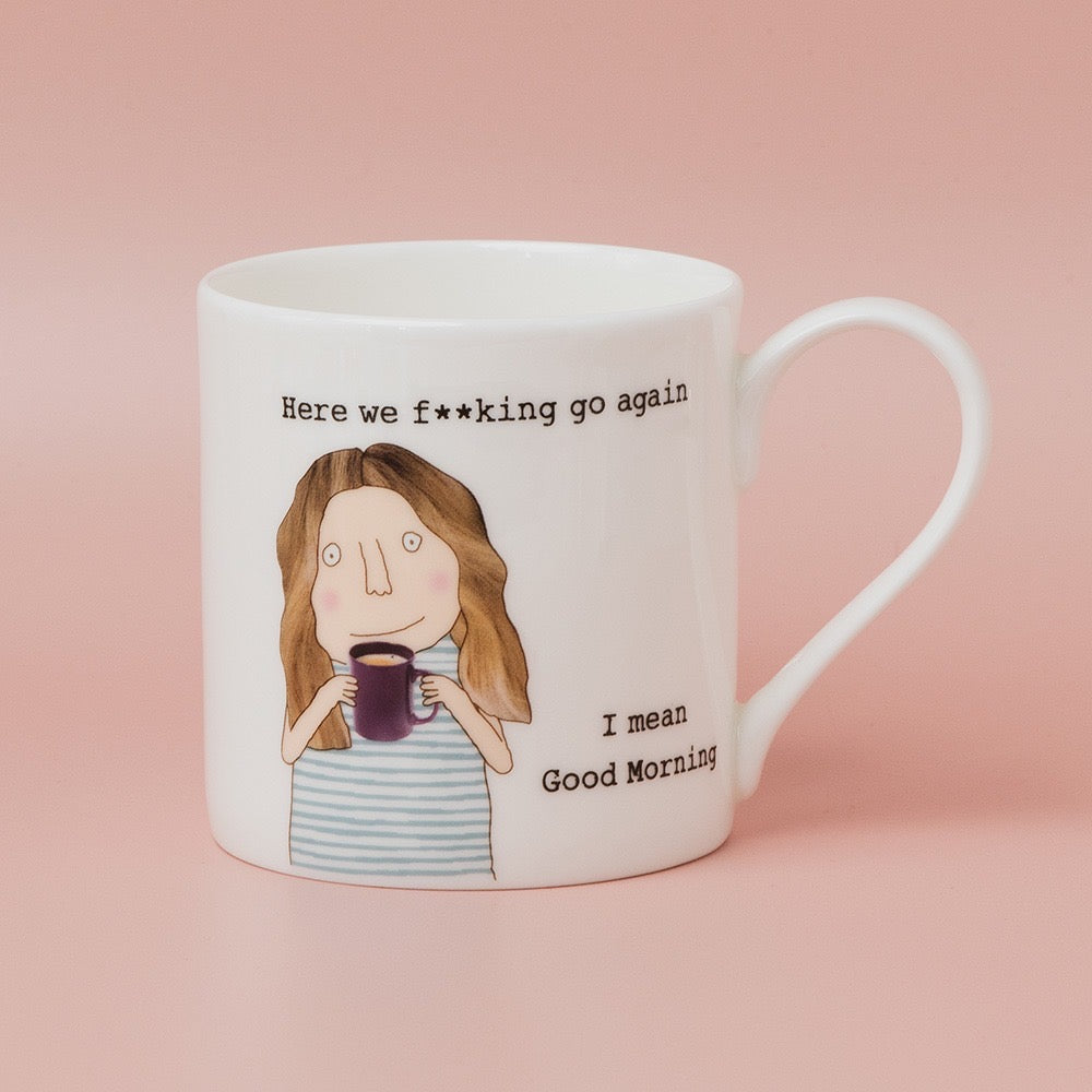 Rosie Made a Thing Mug - Here We Go (Female)