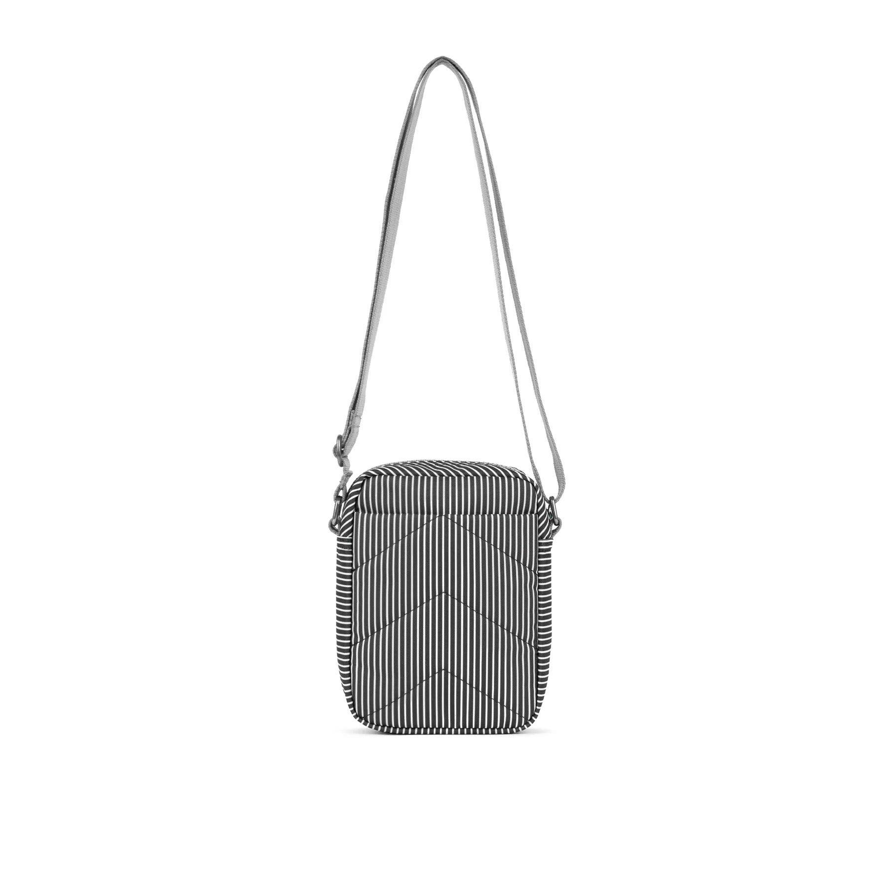 ROKA Bond Crossbody Bag -Sustainable Canvas - Mixed Hickory Black (Limited Edition)