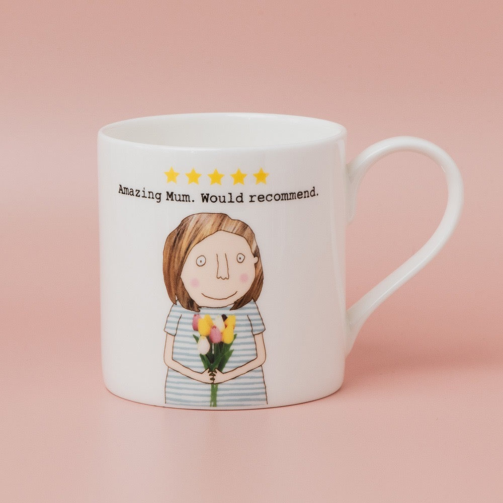 Rosie Made a Thing Mug - 5* Amazing Mum