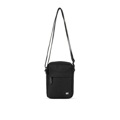 ROKA Bond Crossbody Bag -Sustainable Canvas - All Black