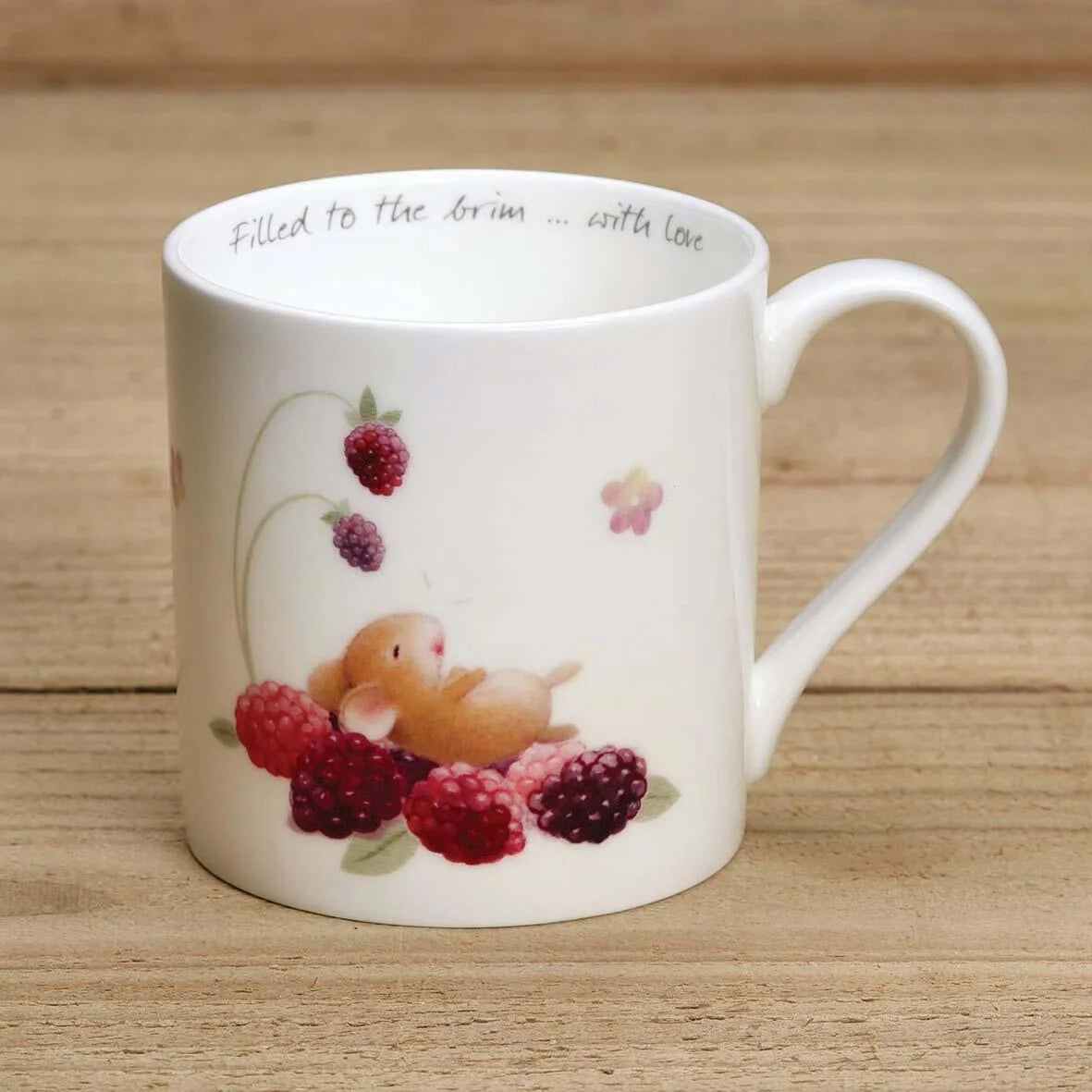 Ginger Betty - Filled To The Brim (mouse) - Fine Bone China Mug