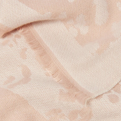 Katie Loxton Print Blanket Scarf - Blossom - Pink/Off White