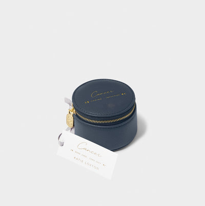 Katie Loxton Zodiac Round Jewellery Box - Cancer