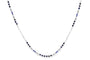 Boho Betty - Horus - Lapis Lazuli Blue & Silver Necklace