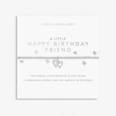 Joma Jewellery - 'A Little Happy Birthday Friend' Bracelet