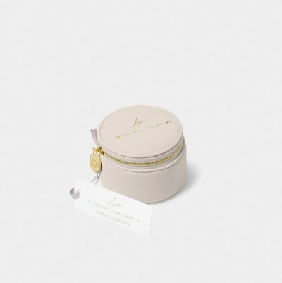 Katie Loxton Zodiac Round Jewellery Box - Leo