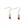 Carrie Elspeth Mini Millefiore Drop Earrings - Multi Warm