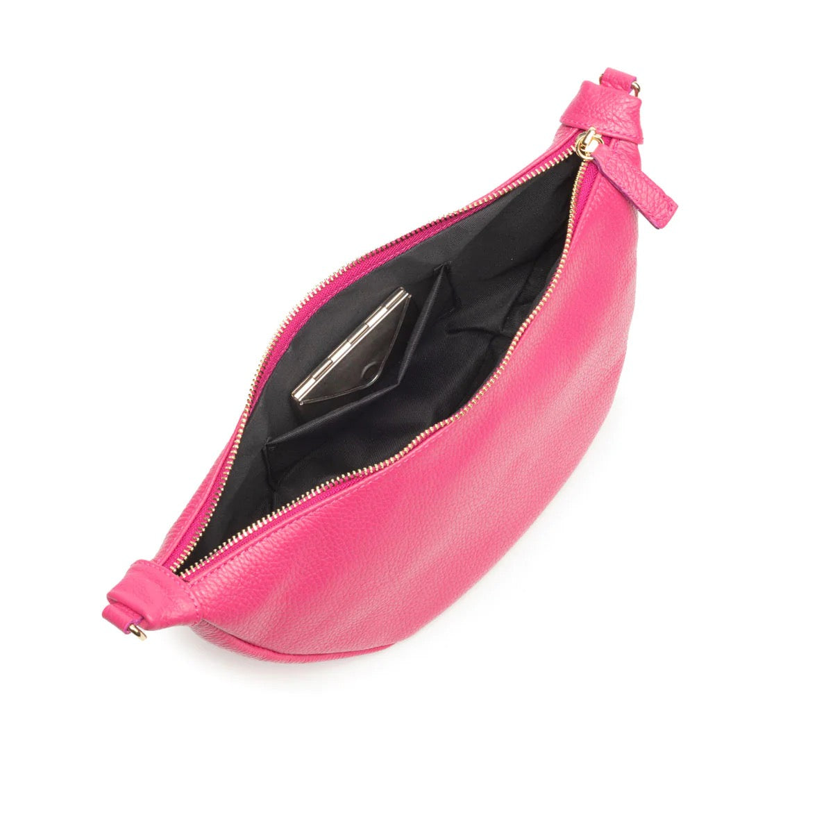 Elie Beaumont Hobo Bag Handbag - Cerise Pink
