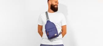 Roka Willesden B Large - Recycled Nylon Sling Crossbody Bag - Corn