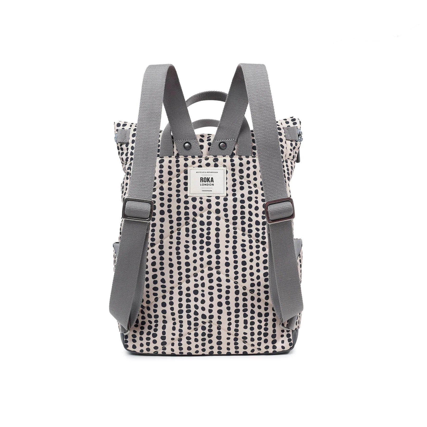 Roka Carnfield - Recycled Canvas - Medium Backpack - Linear Dot (Limited Edition)