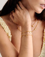 Katie Loxton Waterproof Jewellery - Cochellia - Gold Shell Chain Bracelet