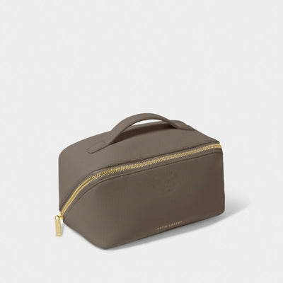 Katie Loxton Medium Make Up Bag/Wash Bag Case - Mink