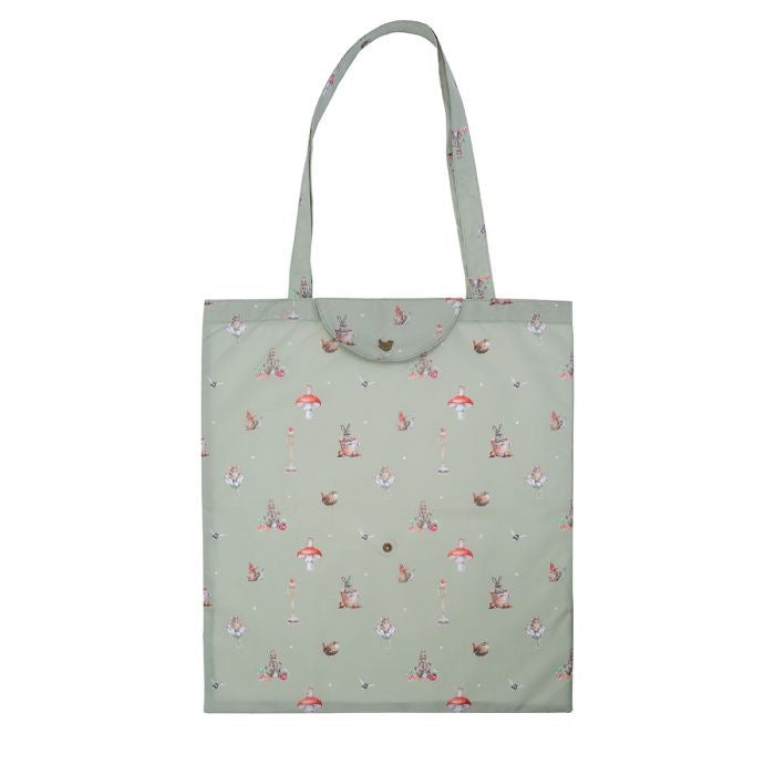 'Garden Friends' Fold Up Shopping Bag - Wrendale Designs