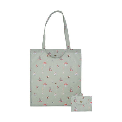 'Garden Friends' Fold Up Shopping Bag - Wrendale Designs