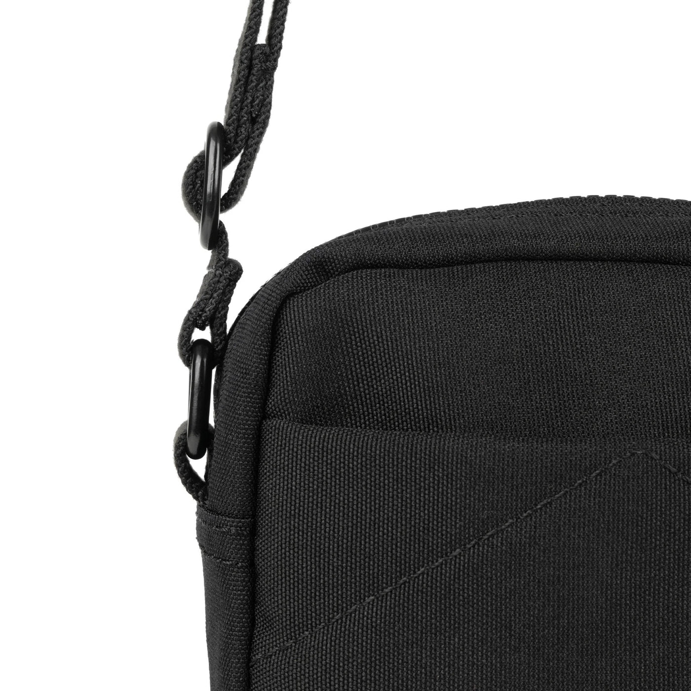 ROKA Bond Crossbody Bag -Sustainable Canvas - All Black