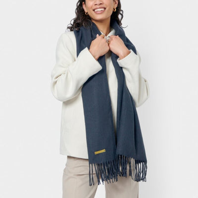 Katie Loxton Cosy Blanket Scarf - Navy Blue