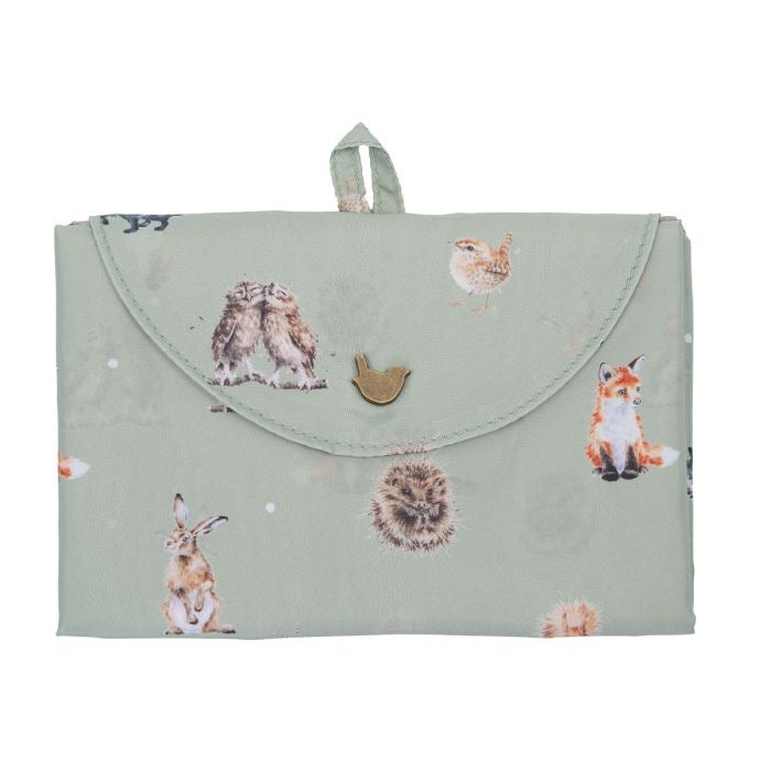 'Woodlanders' Woodland Animals Fold Up Shopping Bag - Wrendale Designs