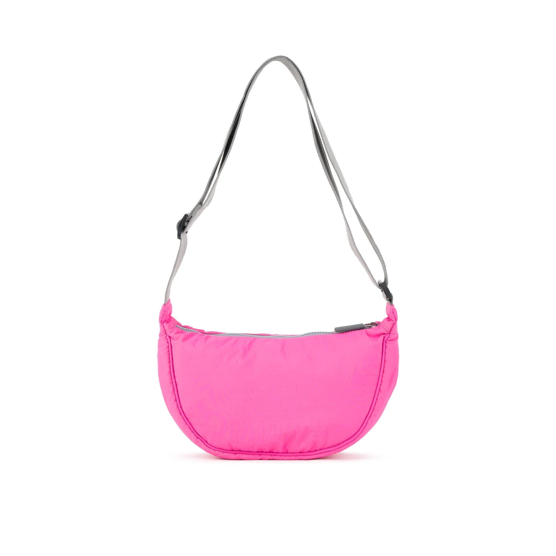 Roka Farringdon - Small Half Moon Bag - Hot Pink