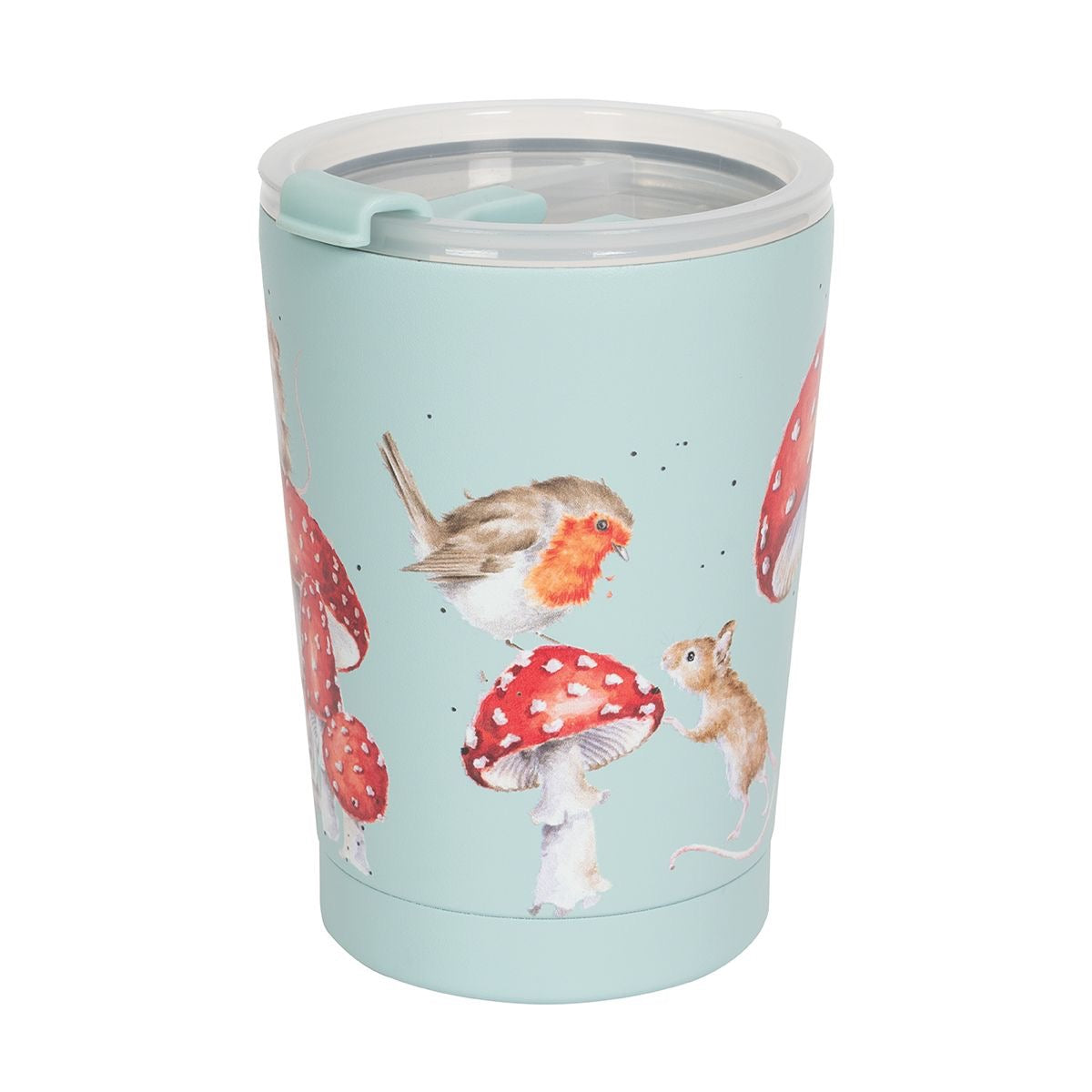 'Fairy Ring' Mouse & Hedgehog Thermal Travel Cup - Wrendale Designs