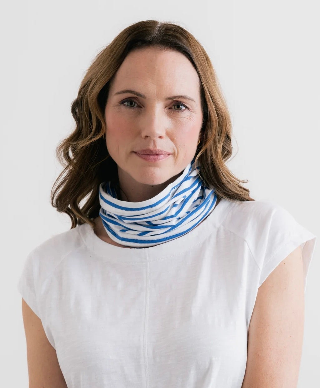 Lily &amp; Me - Stripe Multiband - Cobalt Blue/Ecru