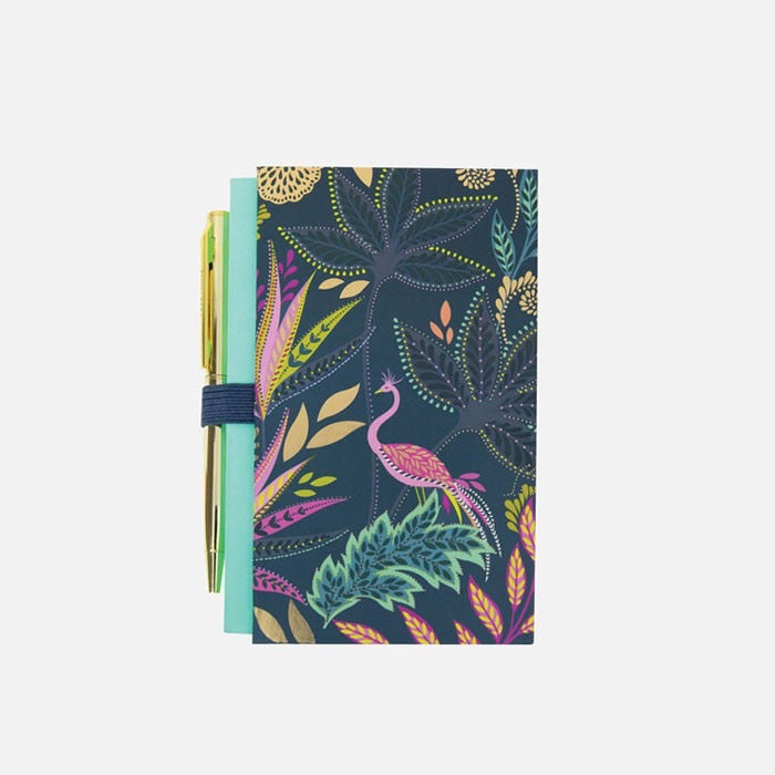 Sara Miller Botanical Paradise Mini Notebook &amp; Pen