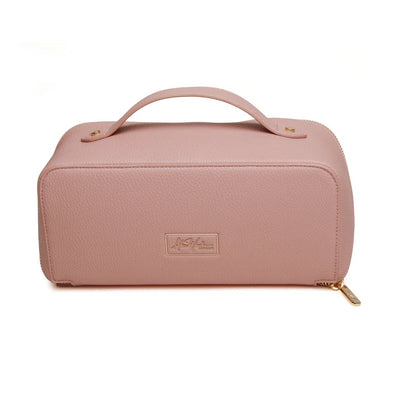 Alice Wheeler Pink Train Beauty Case - Large