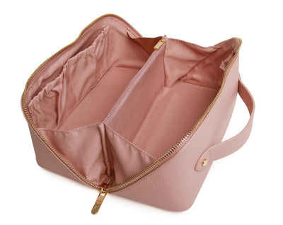 Alice Wheeler Pink Train Beauty Case - Large