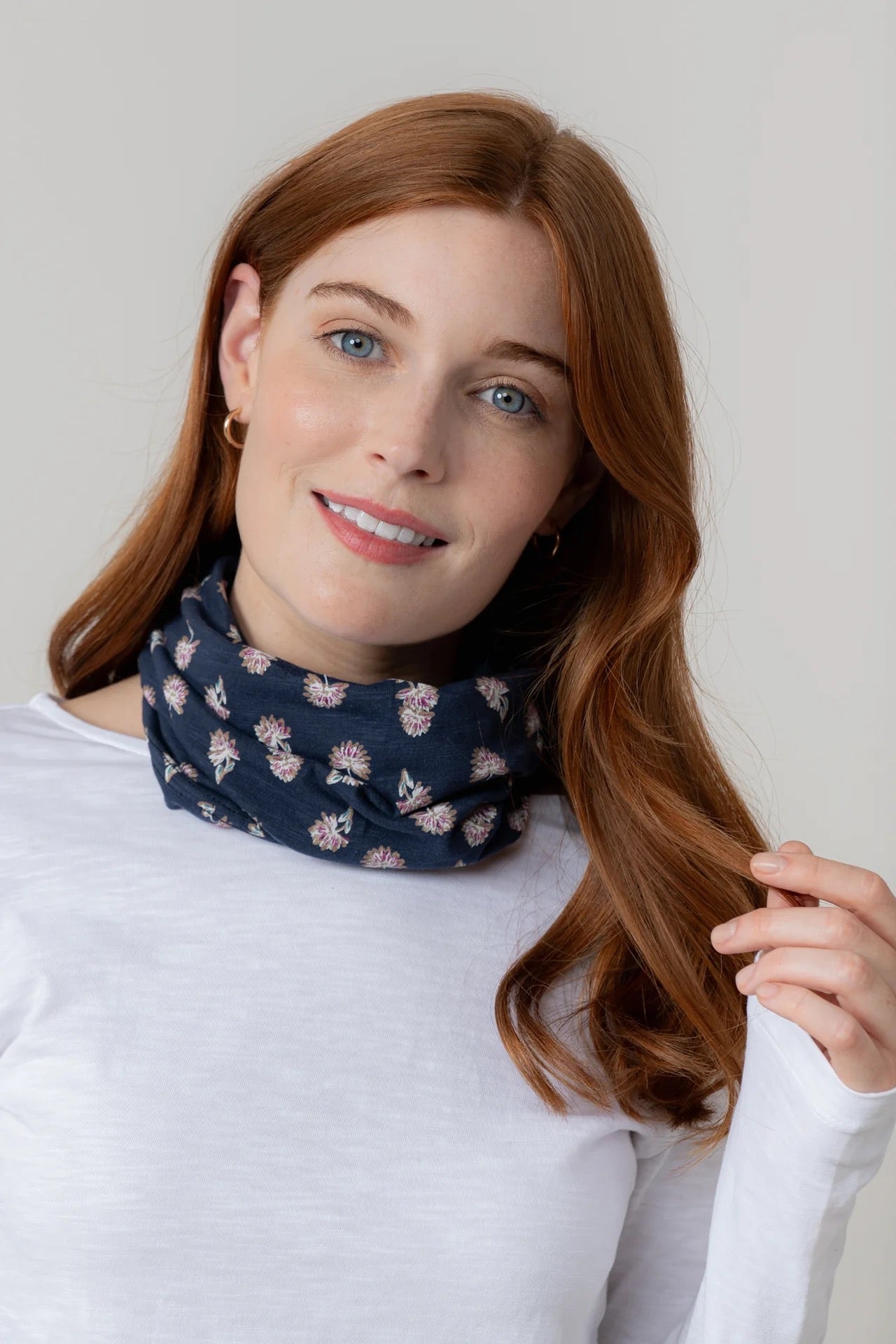 Lily &amp; Me - Verbena Floral Multiband - Navy Blue