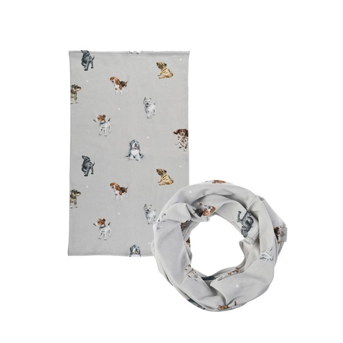 Dog Print Multiway Band Scarf - Wrendale Designs