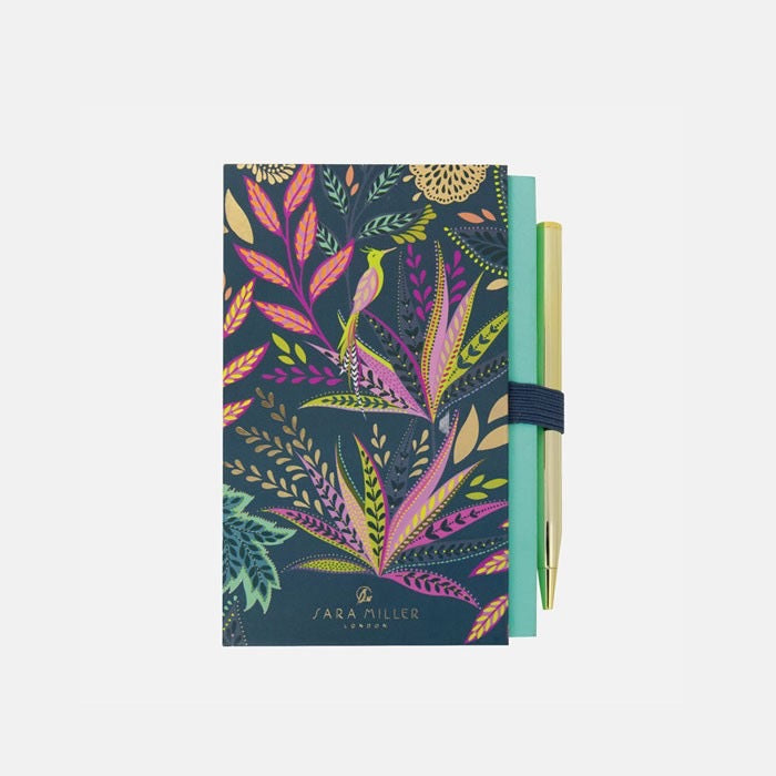 Sara Miller Botanical Paradise Mini Notebook &amp; Pen