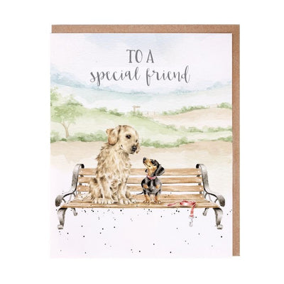 Special Friend Dogs Card - Wrendale Designs