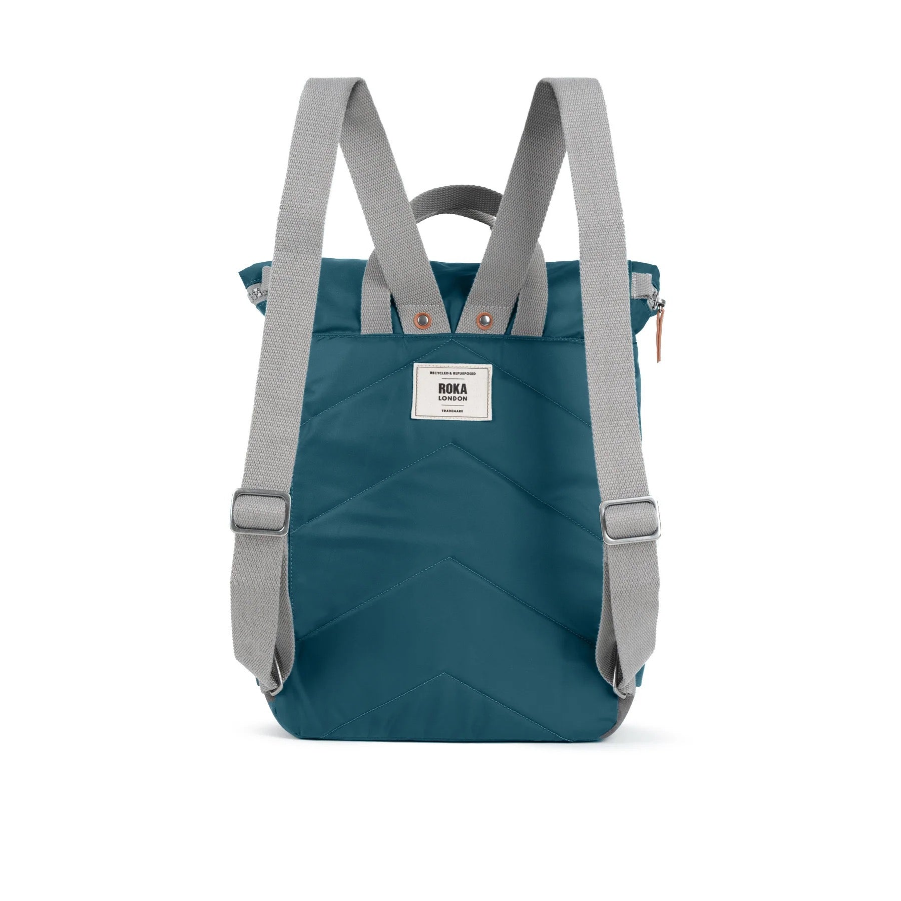 Roka Canfield - Recycled Nylon - Small Backpack - Teal