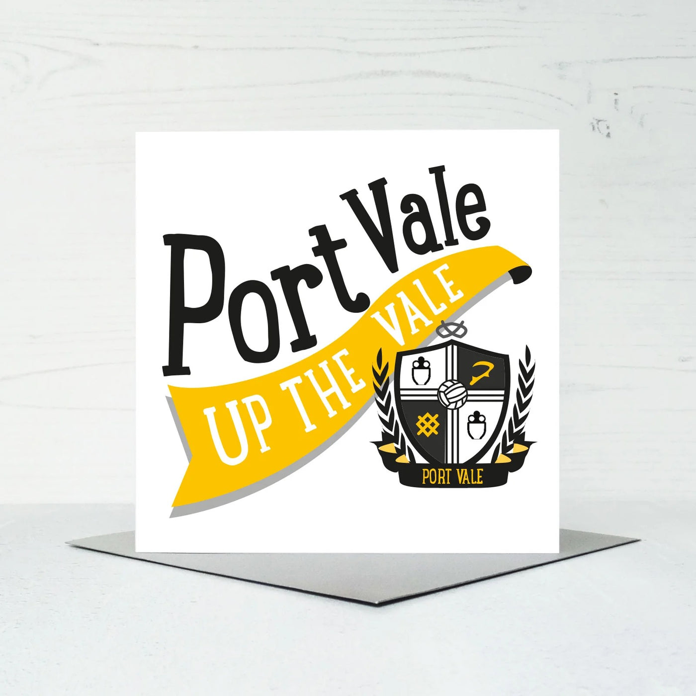 Port Vale - Up the Vale Blank Card